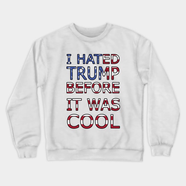 Donald Trump Crewneck Sweatshirt by valentinahramov